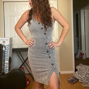 Striped Maxi Dress